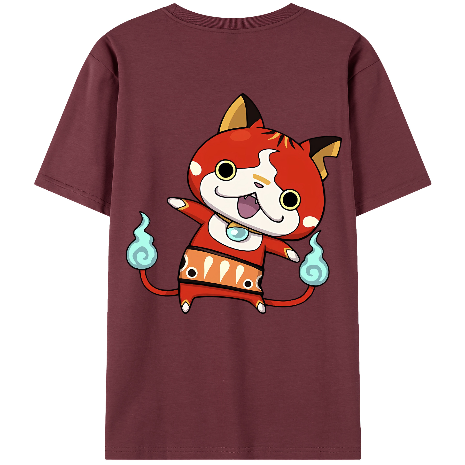（画像用） 妖怪ウォッチ Yo-kai Watch 綿100％半袖Tシャツ（背面プリント）